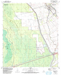 Maringouin 1992 topographic map thumbnail