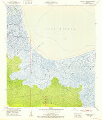 Martello Castle 1951 topographic map preview