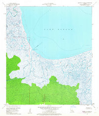 Martello Castle 1951 topographic map preview