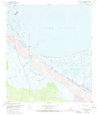 Martello Castle 1967 topographic map preview