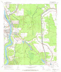 Melville 1968 topographic map thumbnail