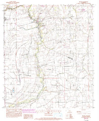 Milton 1983 topographic map thumbnail