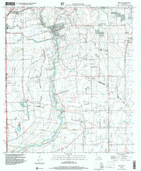 Milton 1998 topographic map thumbnail