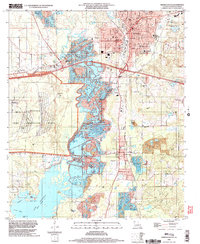 Minden South 1998 topographic map thumbnail