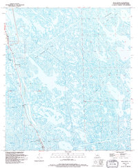 Mink Bayou 1994 topographic map thumbnail