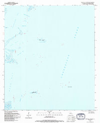 Mitchell Island 1994 topographic map thumbnail