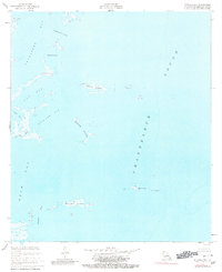 Mitchell Key 1955 topographic map thumbnail