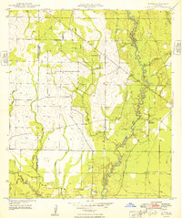Mittie 1948 topographic map thumbnail
