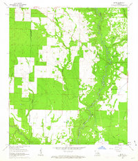 Mittie 1961 topographic map thumbnail