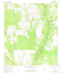 Mittie 1961 topographic map thumbnail