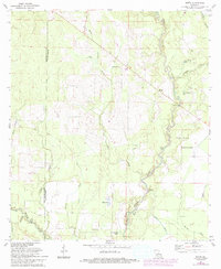 Mittie 1961 topographic map thumbnail