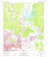 Monroe North 1957 topographic map preview
