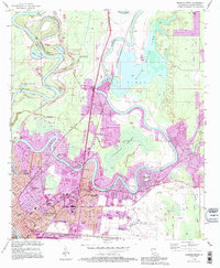 Monroe North 1994 topographic map thumbnail