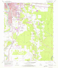 Monroe South 1957 topographic map thumbnail