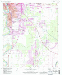 Monroe South 1994 topographic map thumbnail