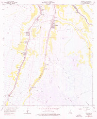 Montegut 1963 topographic map thumbnail