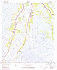 Montegut 1963 topographic map thumbnail
