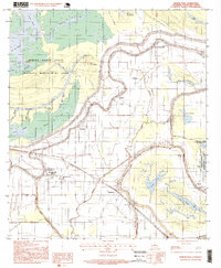 Moreauville 1996 topographic map thumbnail