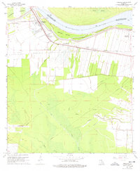 Morganza 1968 topographic map thumbnail