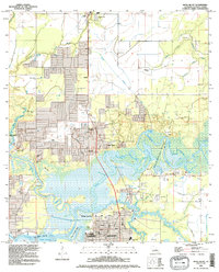 Moss Bluff 1994 topographic map thumbnail