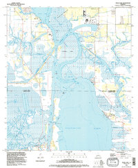 Moss Lake 1994 topographic map thumbnail