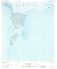 Mound Point 1968 topographic map thumbnail
