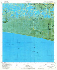 Mulberry Island West 1979 topographic map thumbnail