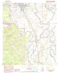 Natchitoches South 1983 topographic map thumbnail
