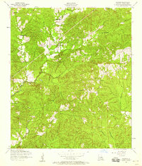 Negreet 1954 topographic map thumbnail
