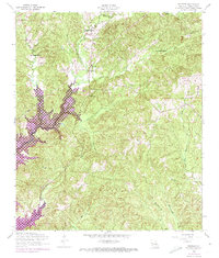Negreet 1954 topographic map thumbnail