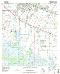 New Iberia South 1994 topographic map thumbnail