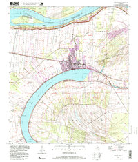 New Roads 1996 topographic map thumbnail
