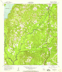 Newllano topographic map thumbnail