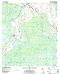 North Bend 1994 topographic map thumbnail
