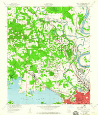 North Highlands 1960 topographic map thumbnail