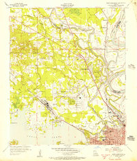 North Shreveport topographic map thumbnail