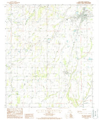 Oak Grove 1988 topographic map thumbnail