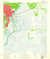 Orange topographic map thumbnail