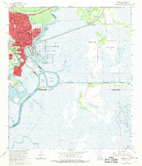 Orange 1960 topographic map thumbnail