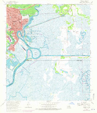 Orange 1960 topographic map thumbnail
