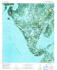 Pass Tante Phine 1971 topographic map preview