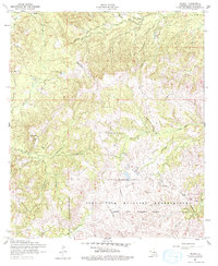 Peason 1954 topographic map thumbnail