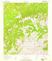Peason 1954 topographic map thumbnail