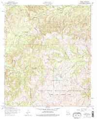 Peason 1954 topographic map thumbnail