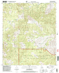 Peason 1998 topographic map thumbnail