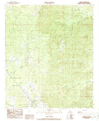 Pelican 1989 topographic map thumbnail
