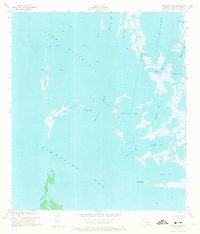 Pelican Pass 1956 topographic map thumbnail