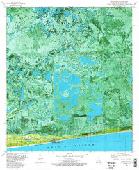 Peveto Beach 1982 topographic map thumbnail