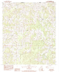Pine 1983 topographic map thumbnail
