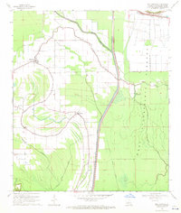 Plaucheville 1968 topographic map thumbnail